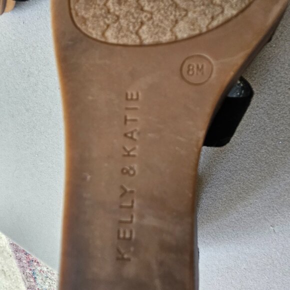 Kelly & Katie Wedge Sandals Size 8 - Picture 4 of 5